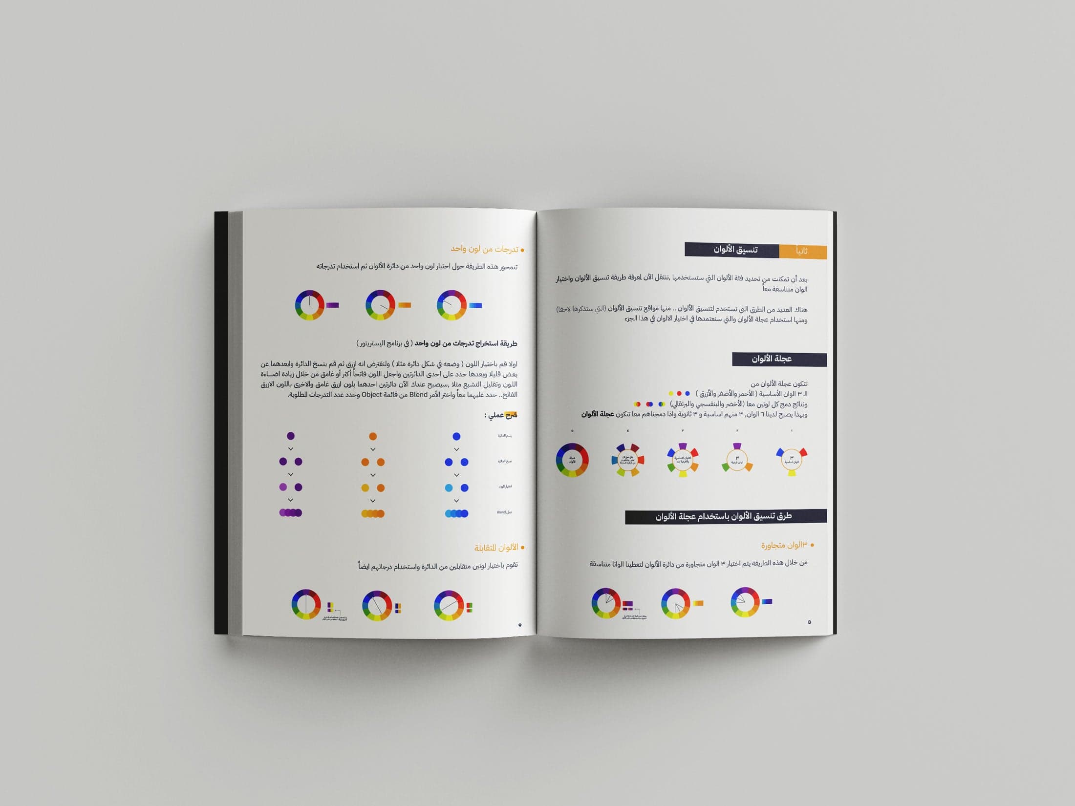 الدليل المختصر لألوان أفضل